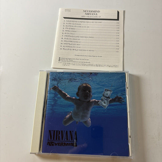 Nirvana - Nevermind (CD, 1991)  Japan Mvcg-67