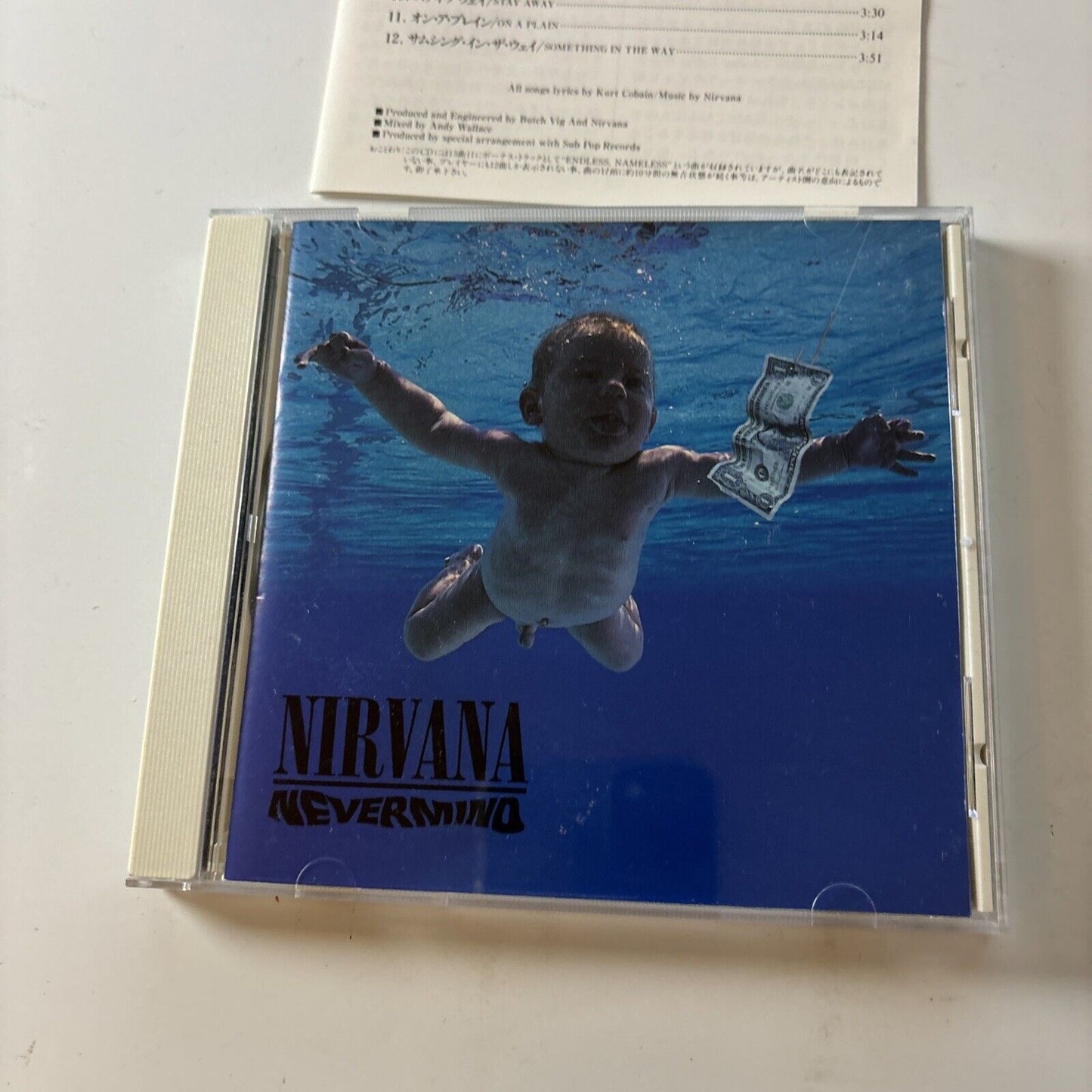 Nirvana - Nevermind (CD, 1991)  Japan Mvcg-67