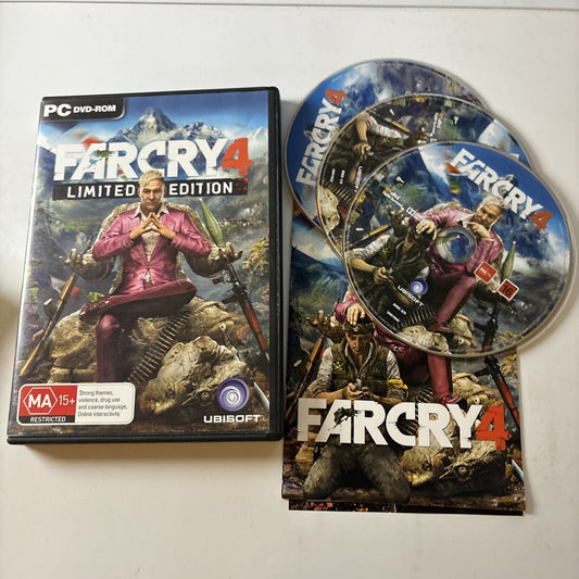 Far Cry 4 limited edition PC DVD ROM Game