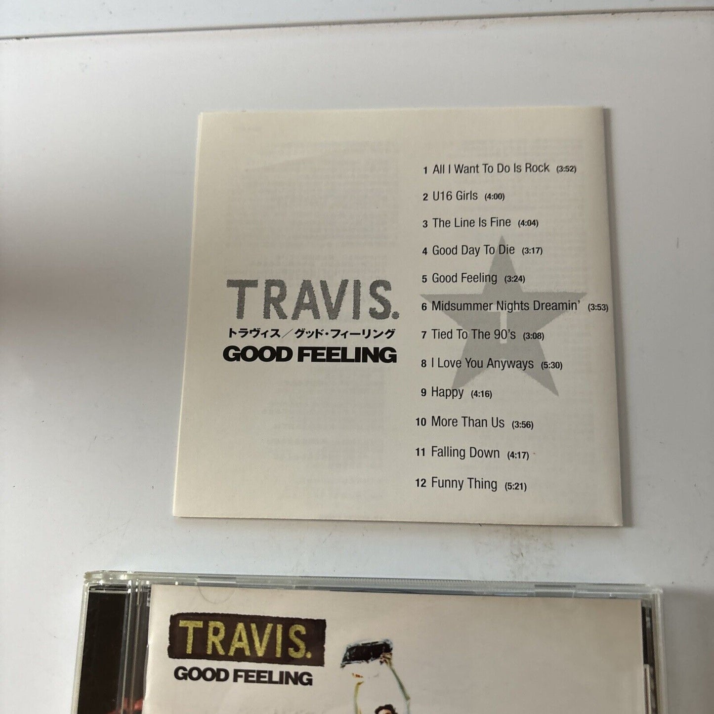 Travis - Good Feeling (CD, 1997) Japan Esca-6757
