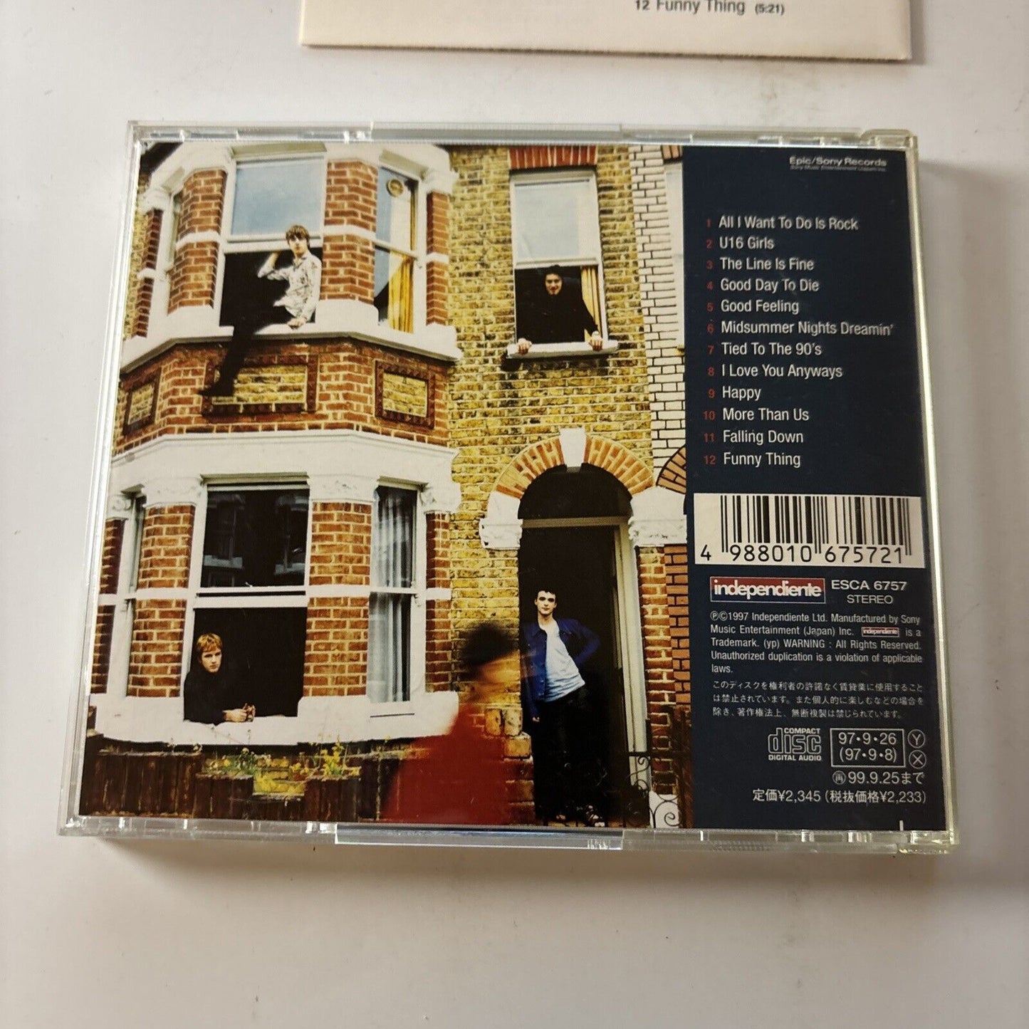 Travis - Good Feeling (CD, 1997) Japan Esca-6757