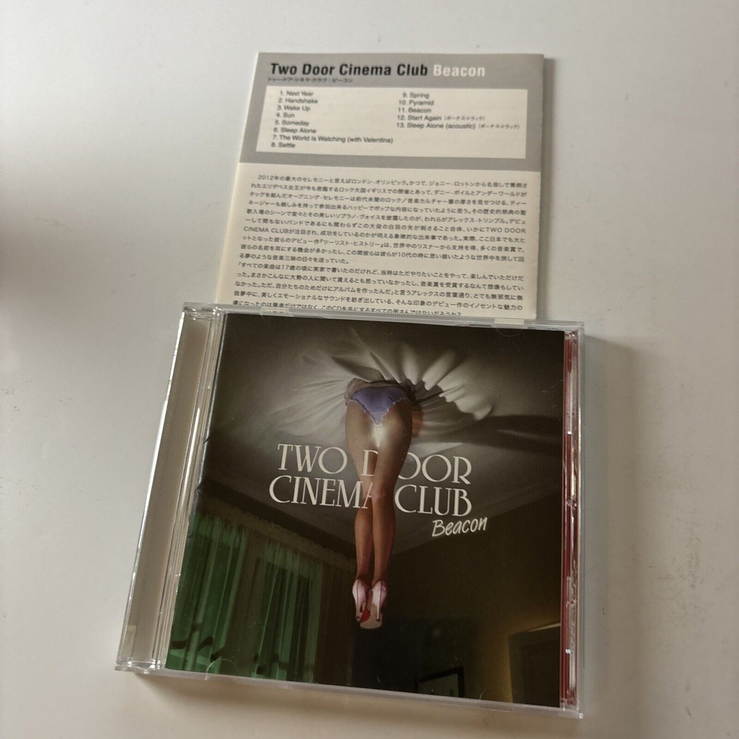 Two Door Cinema Club - Beacon (CD, 2012)  Japan
