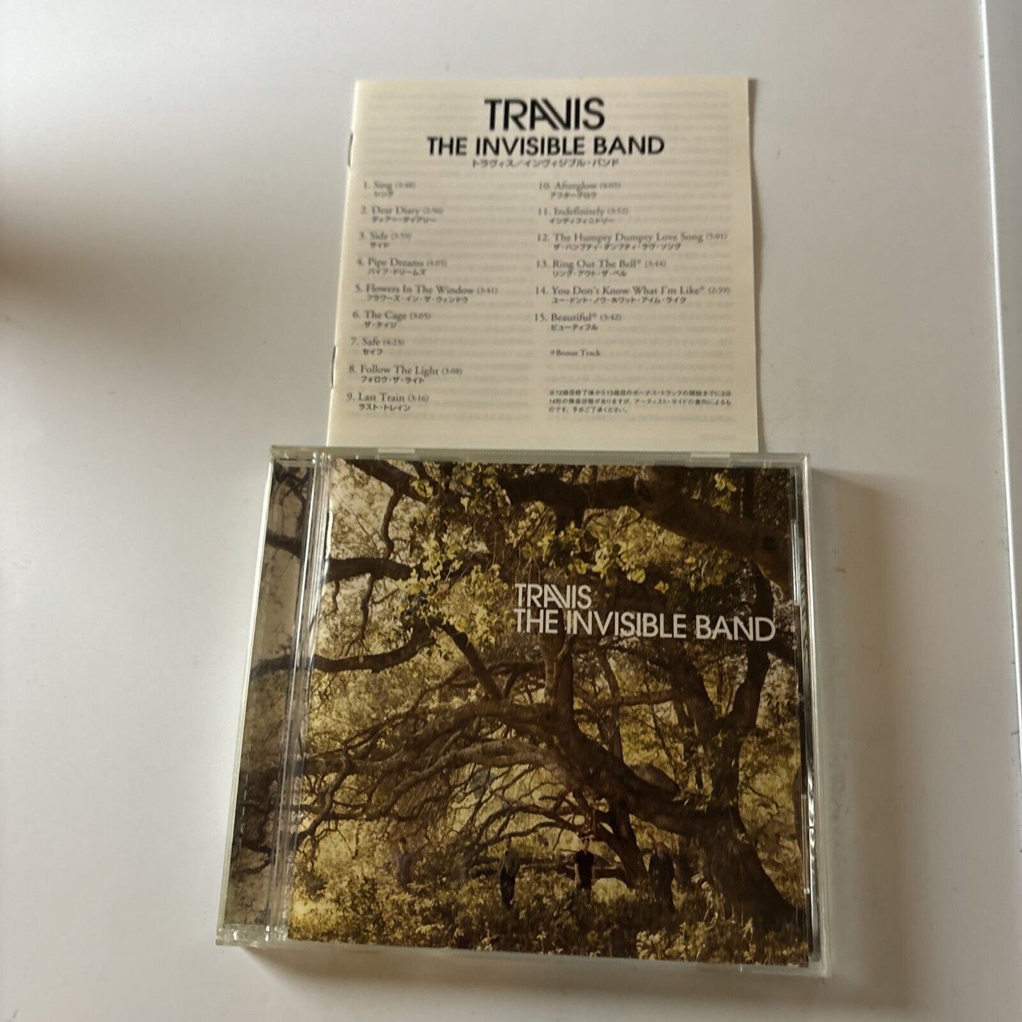 Travis - Invisible Band (CD, 2001) Japan Esca-8325