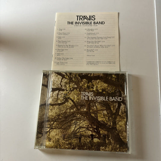 Travis - Invisible Band (CD, 2001) Japan Esca-8325