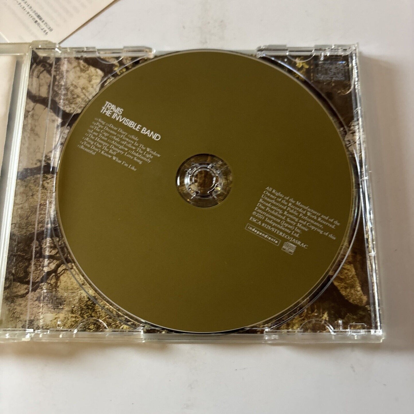 Travis - Invisible Band (CD, 2001) Japan Esca-8325