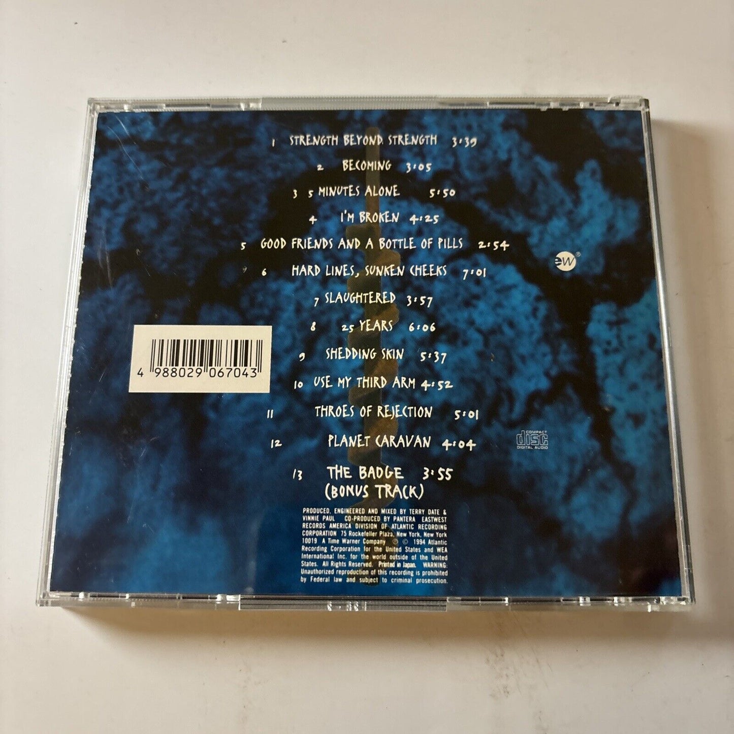 Pantera - Far Beyond Driven (CD, 1994) Japan Amcy-670
