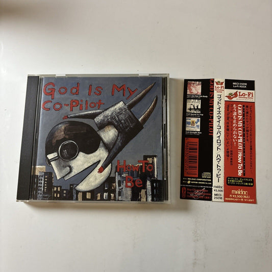God Is My Co-Pilot - How To Be (CD, 1995) Obi Japan Meci-25018