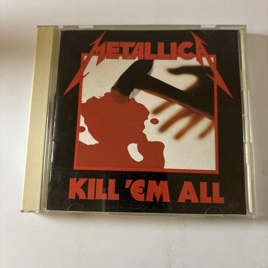 Metallica - Kill 'Em All (CD, 1992) Japan Srcs-5777