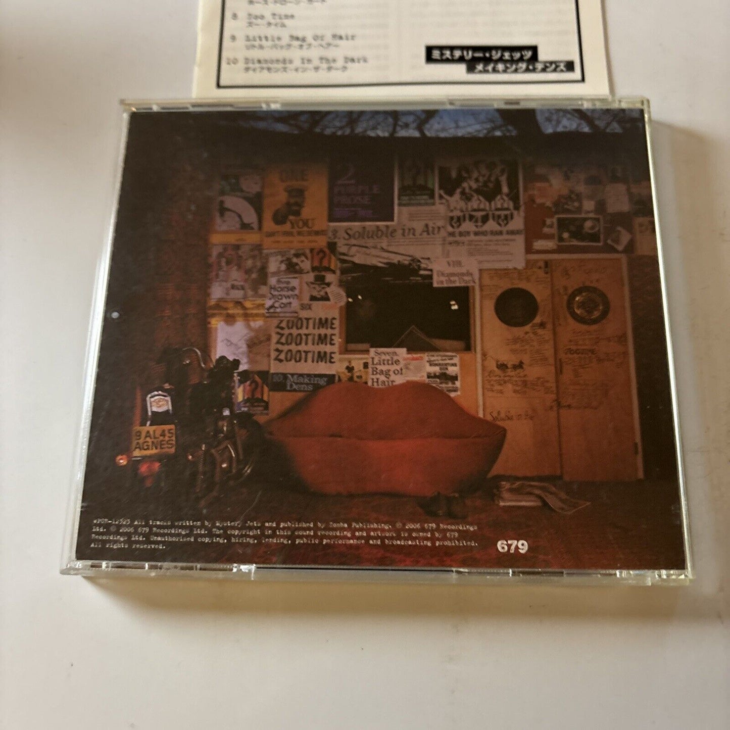 Mystery Jets - Making Dens (CD, 2006) Japan Wpcr-12323