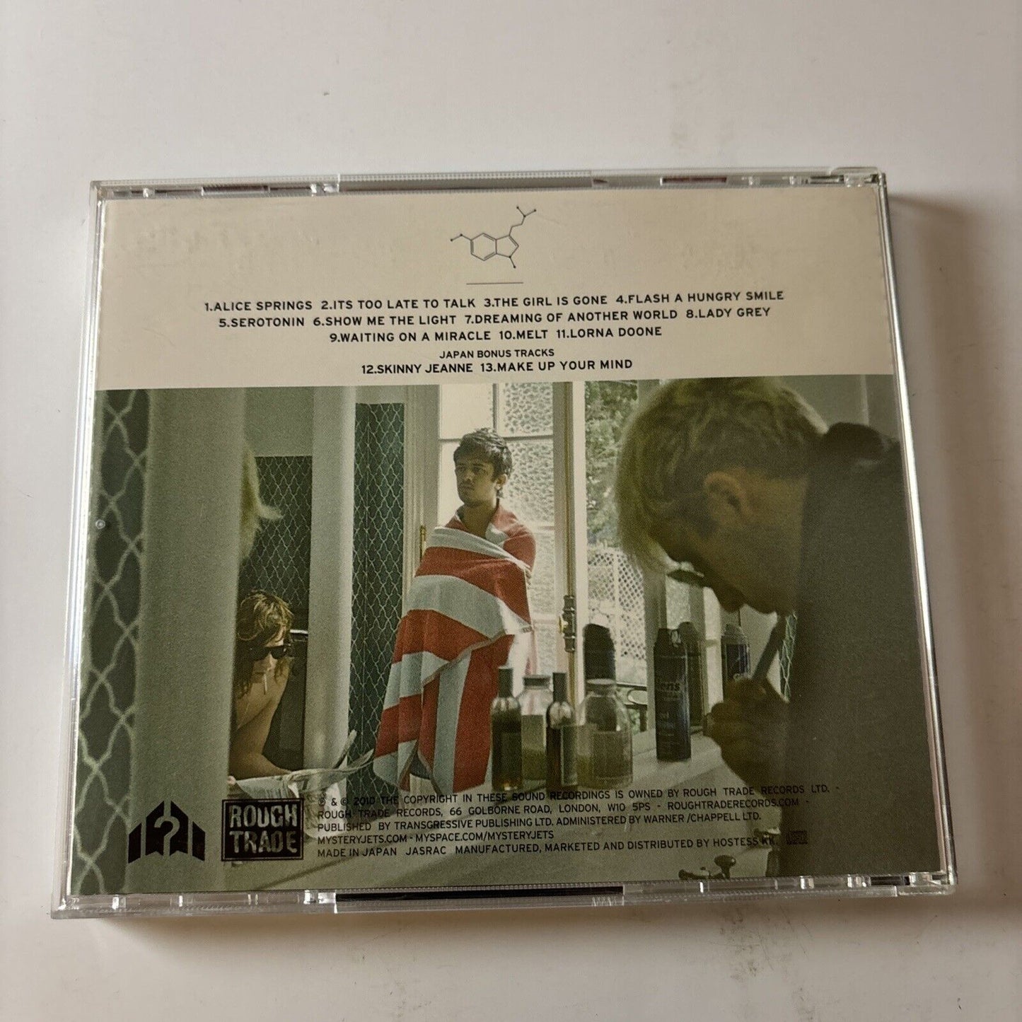 Mystery Jets - Serotonin [Japan Bonus Tracks] (CD, 2010) Japan Rtradcd551j