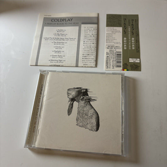 Coldplay - A Rush Of Blood To The Head (CD, 2002) Japan Obi Tocp-66020