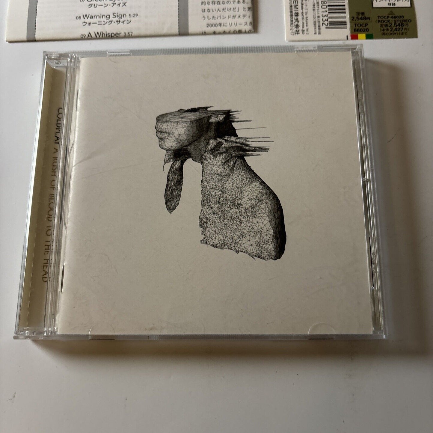 Coldplay - A Rush Of Blood To The Head (CD, 2002) Japan Obi Tocp-66020