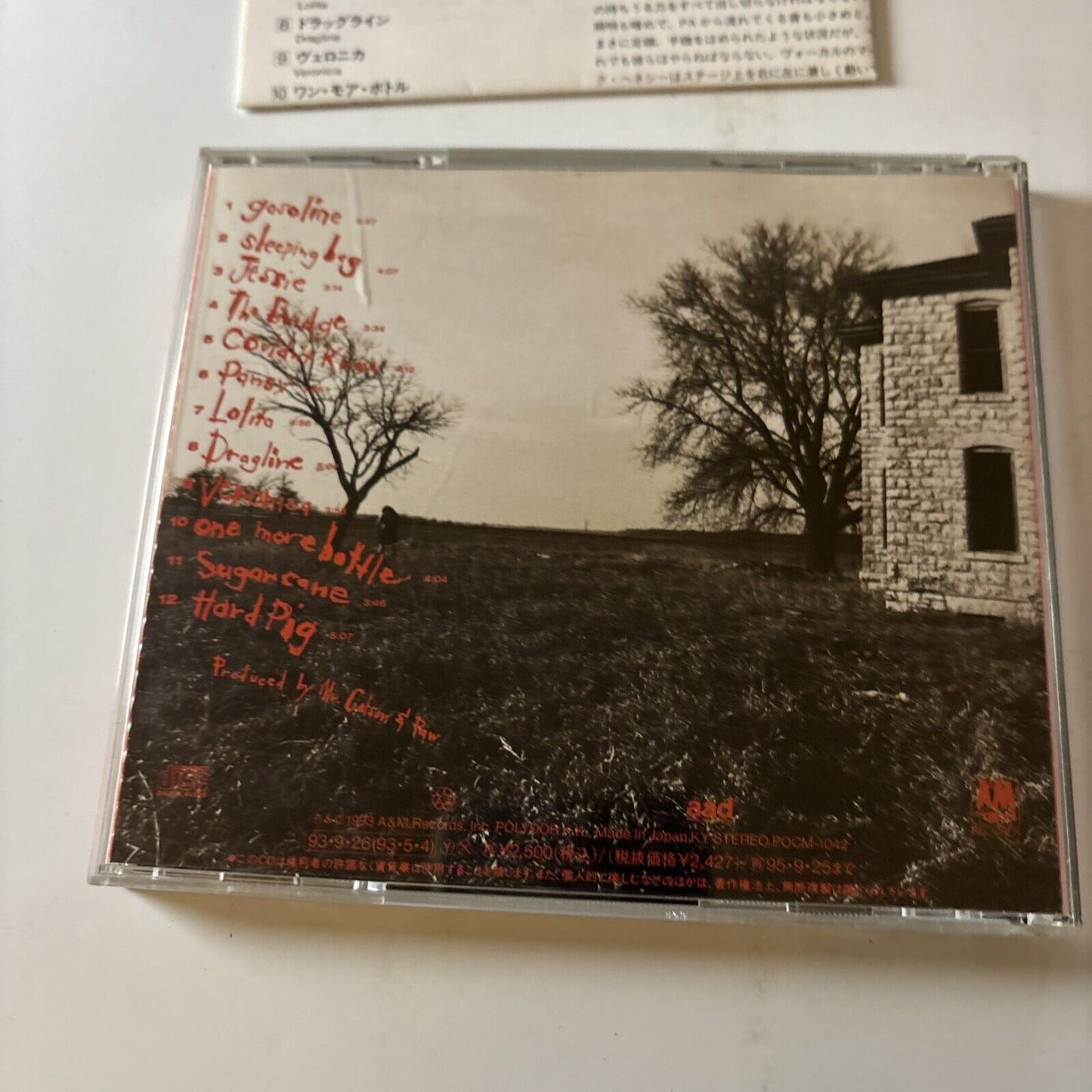 Paw - Dragline (CD, 1993) Japan Pocm-1042