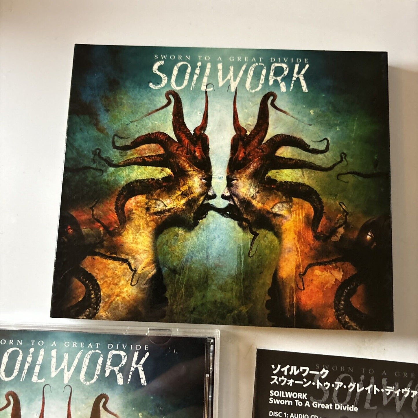 Soilwork - Sworn to a Great Divide (CD + DVD, 2007) Japan Mizp-60007
