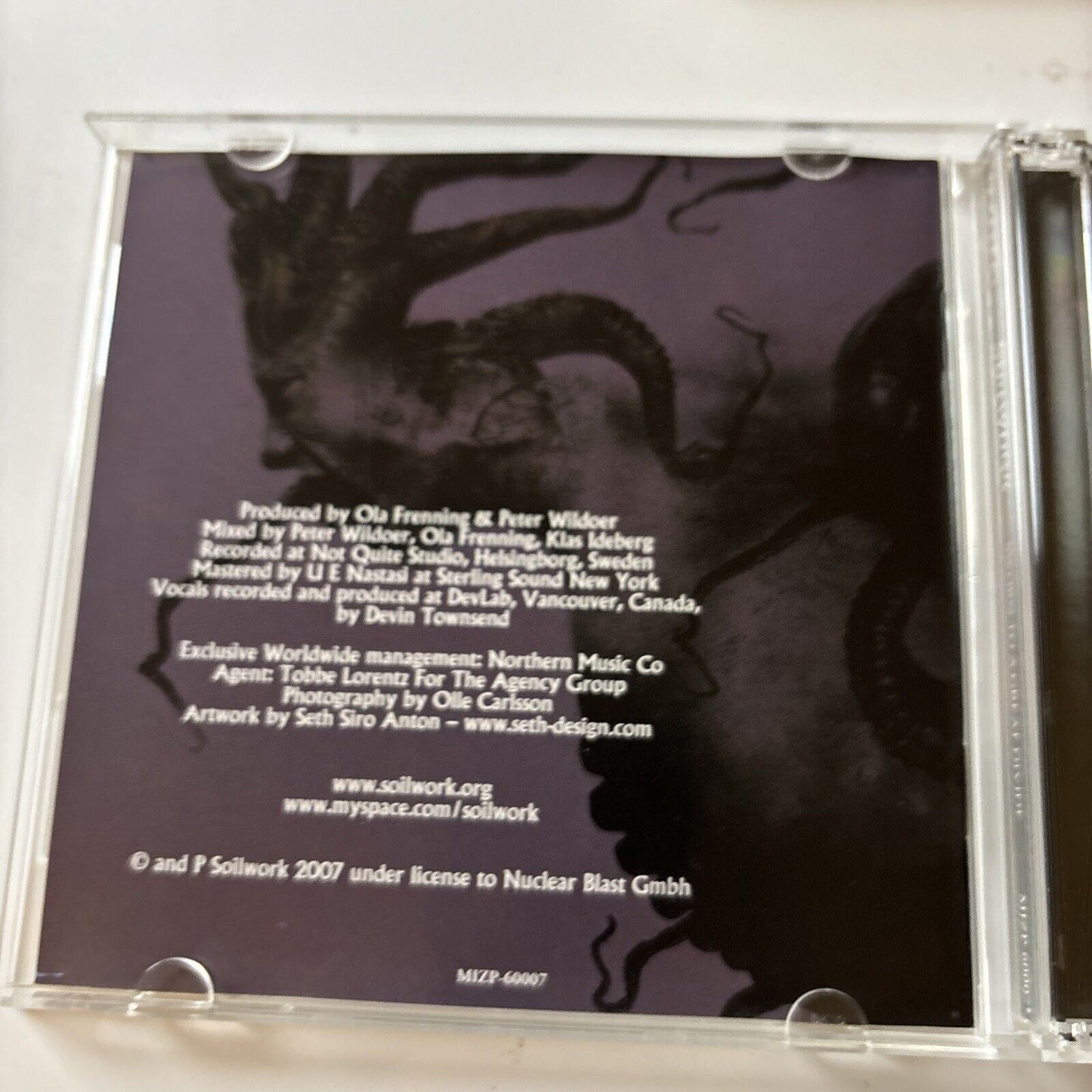 Soilwork - Sworn to a Great Divide (CD + DVD, 2007) Japan Mizp-60007