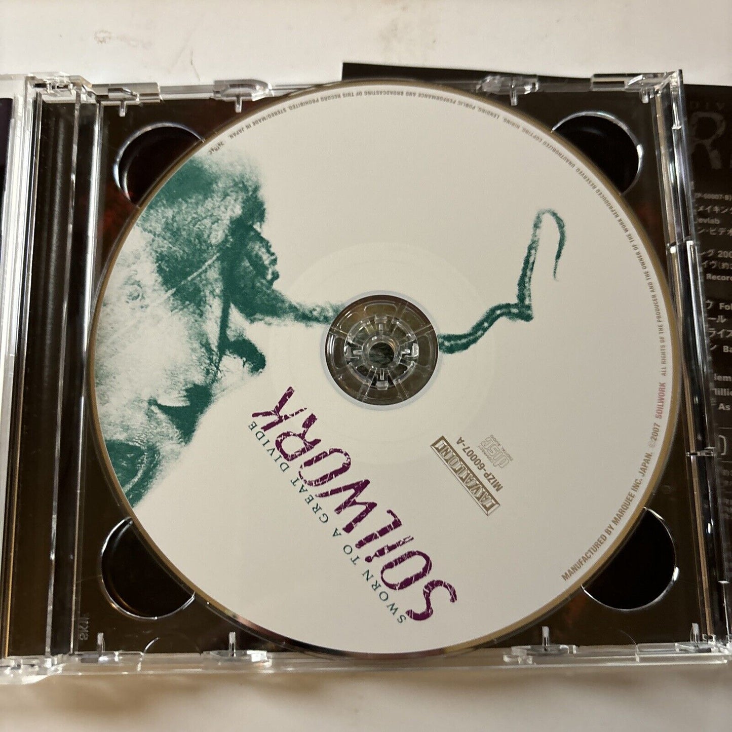 Soilwork - Sworn to a Great Divide (CD + DVD, 2007) Japan Mizp-60007