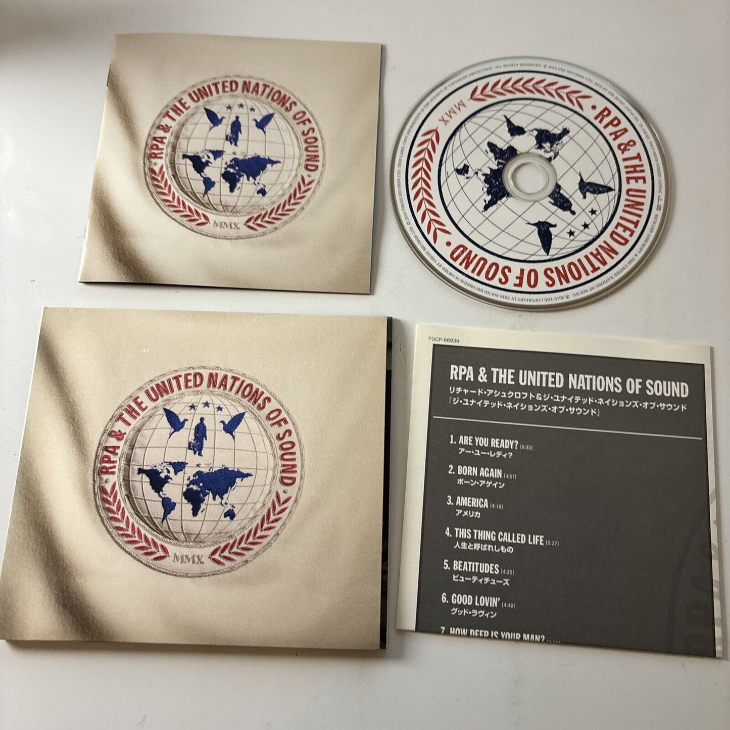 RPA & The United Nations Of Sound (CD, 2010) Japan Tocp-66939