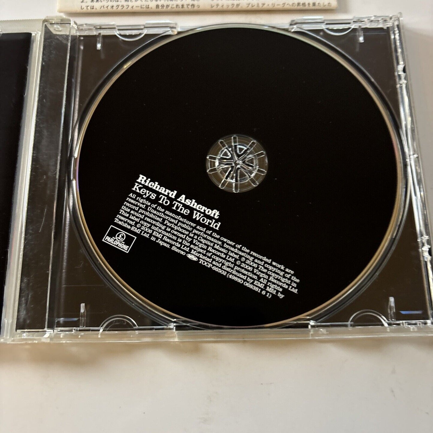 Richard Ashcroft - Keys To The World (CD, 2006) Japan Tocp-66502