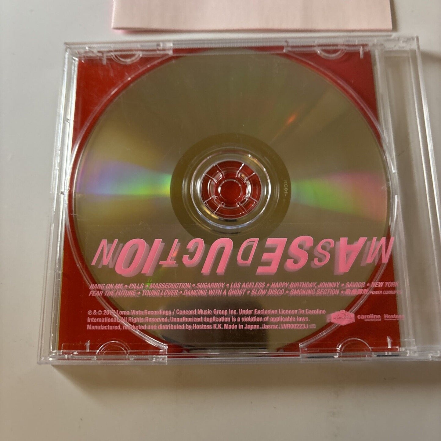 St Vincent - Masseduction [Bonus Japan Track] (CD, 2017) Japan Lyr00223j