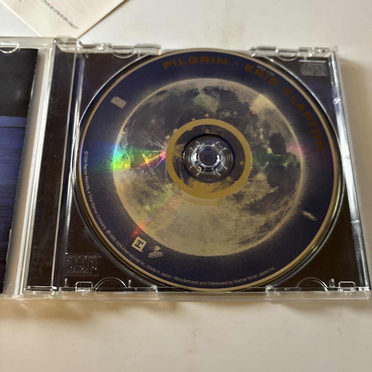 Eric Clapton - Pilgrim [Bonus Japan Track] (CD, 1998) Japan Wpcr-2700