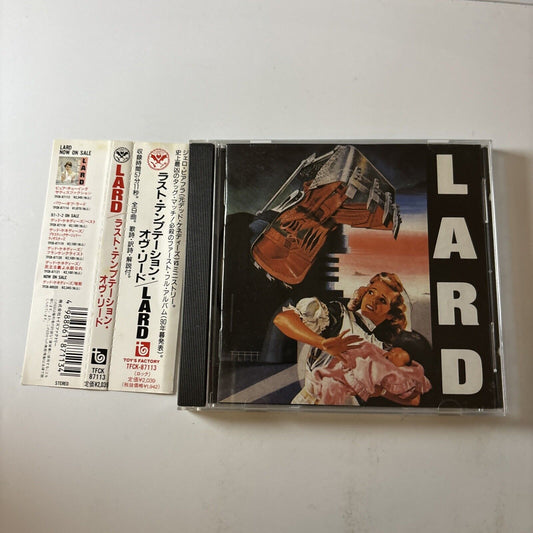 Lard - The Last Temptation Of Reid (CD, 1997) Japan Obi Tfck-87113