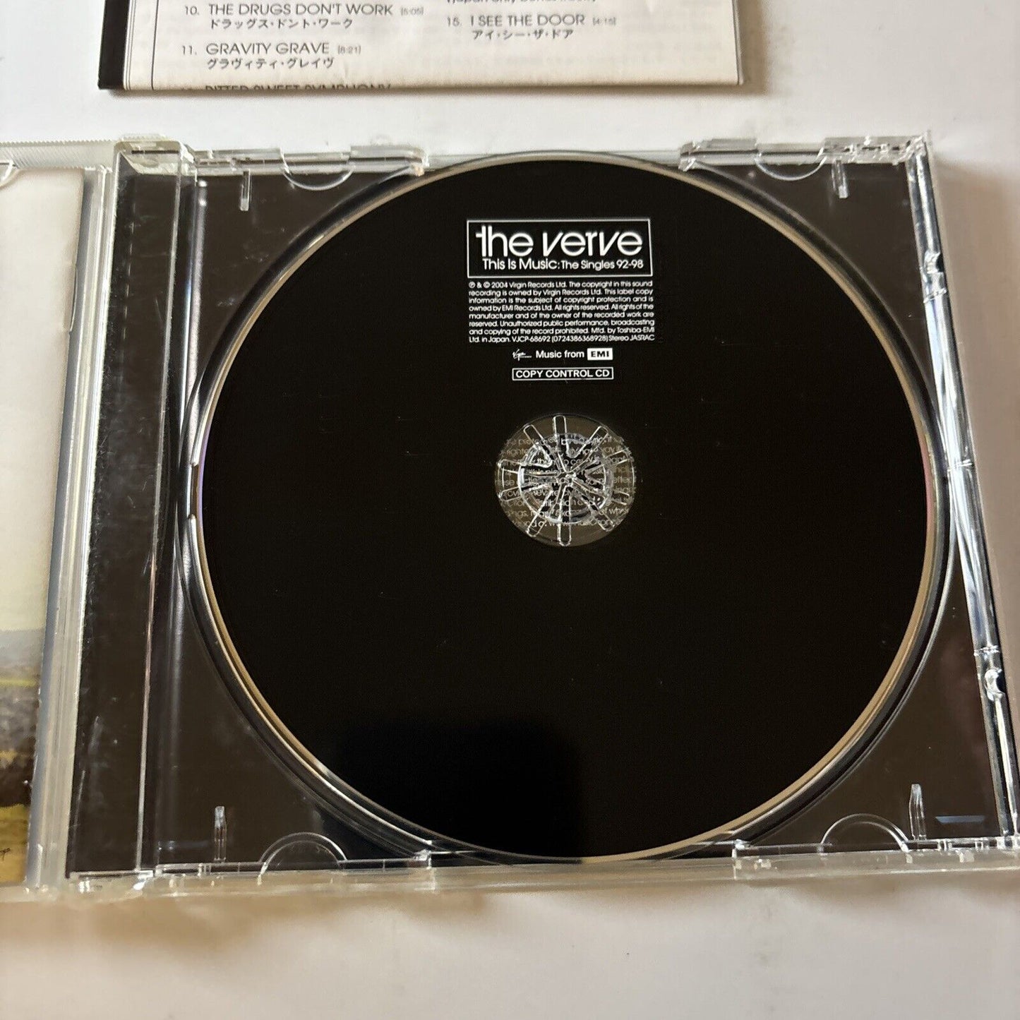 The Verve - This Is Music: The Singles 92-98 [Japan Bonus] (CD, 2004) Vjcp-68692