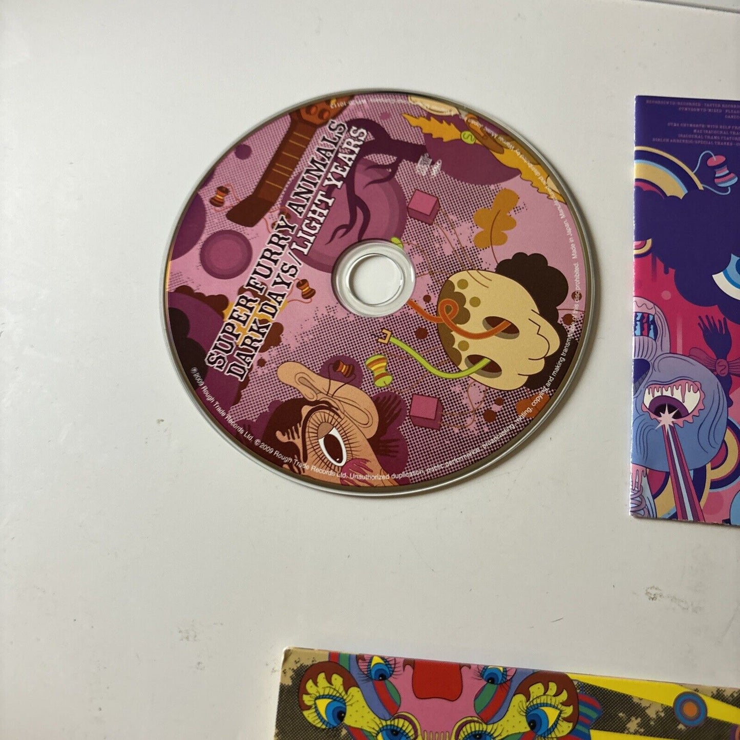 Super Furry Animals - Dark Days / Light Years (CD, 2009) Japan Wpcb-10113