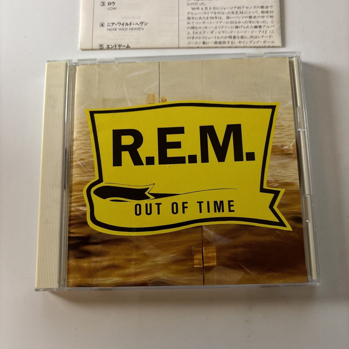 R.E.M - Out Of Time (CD, 1991) Japan Wpcp-4195