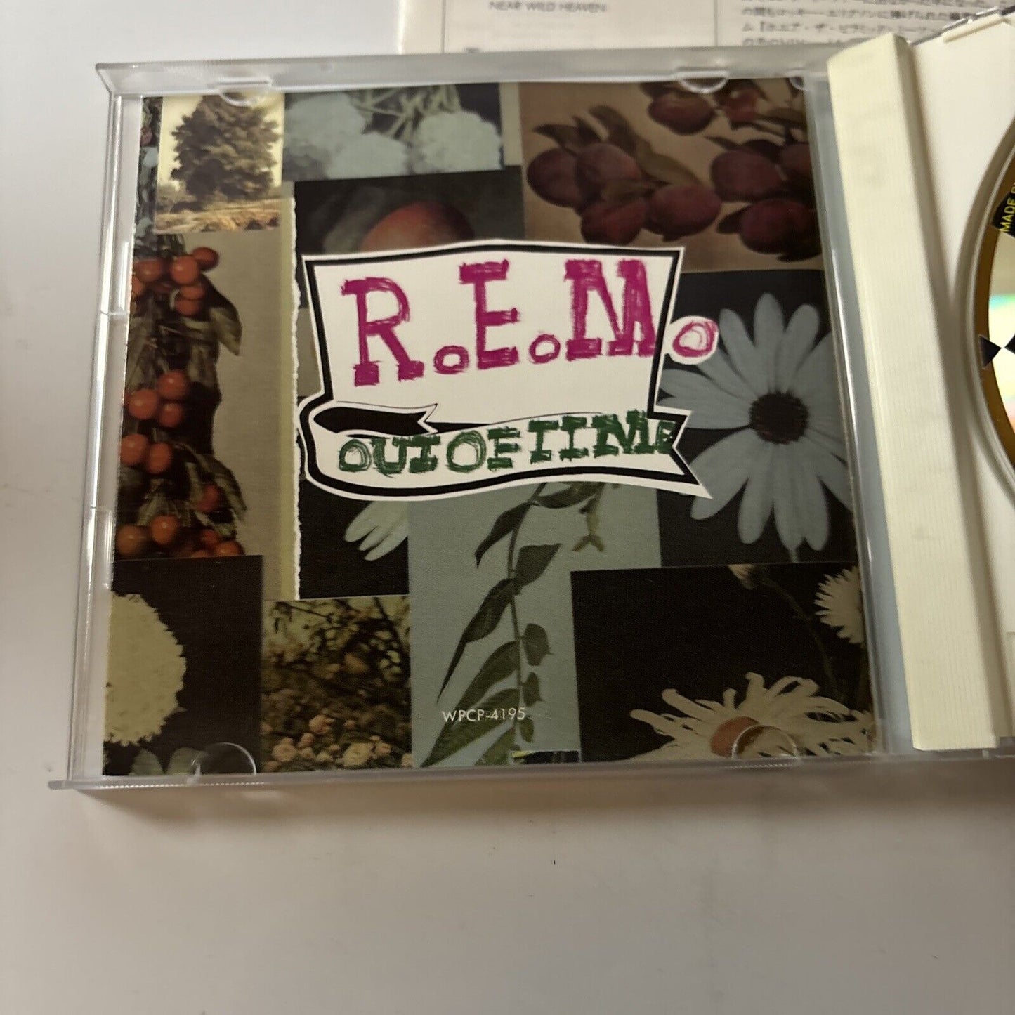 R.E.M - Out Of Time (CD, 1991) Japan Wpcp-4195