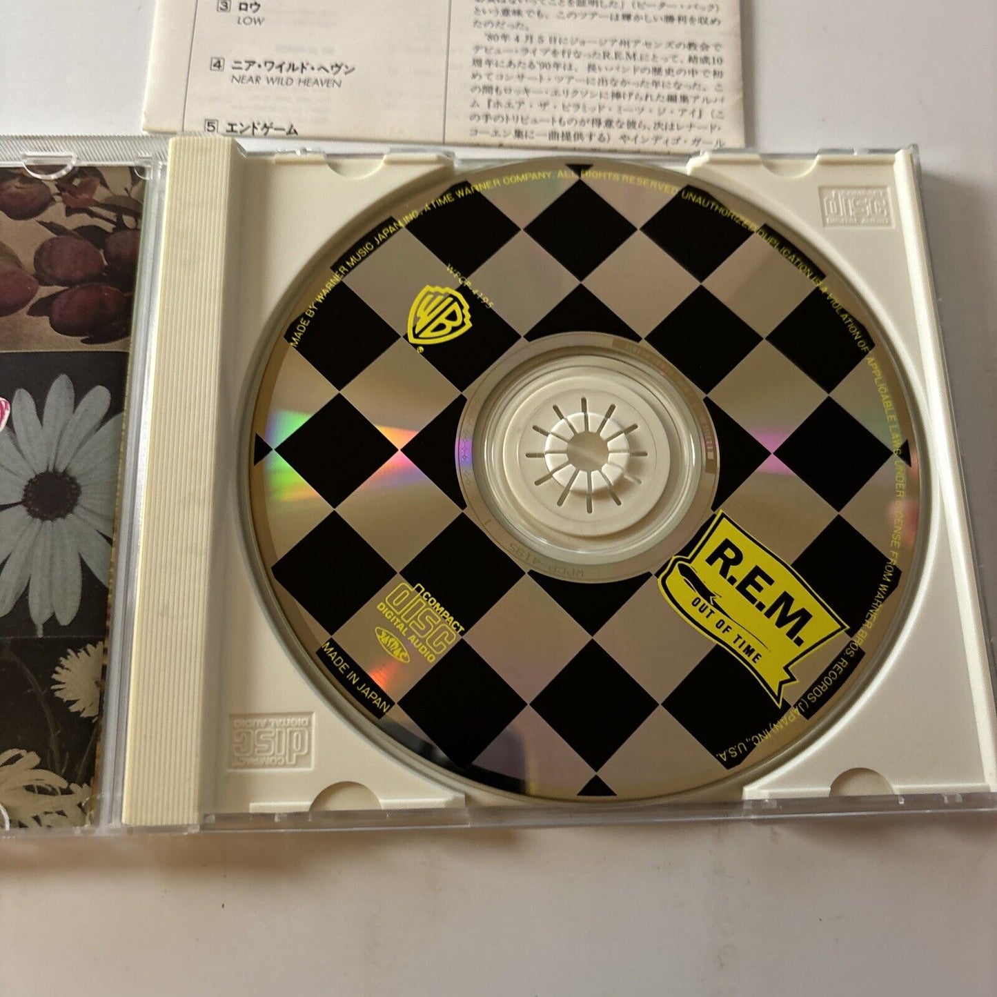 R.E.M - Out Of Time (CD, 1991) Japan Wpcp-4195
