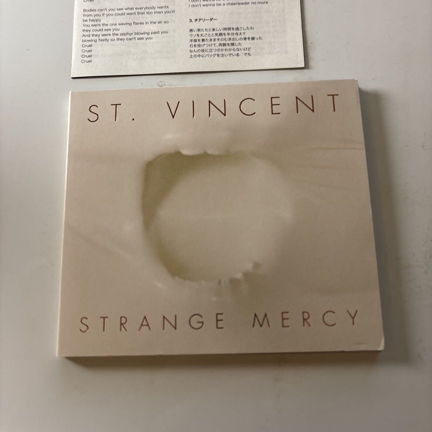 St. Vincent - Strange Mercy (CD, 2011) Japan Cad-3123cd