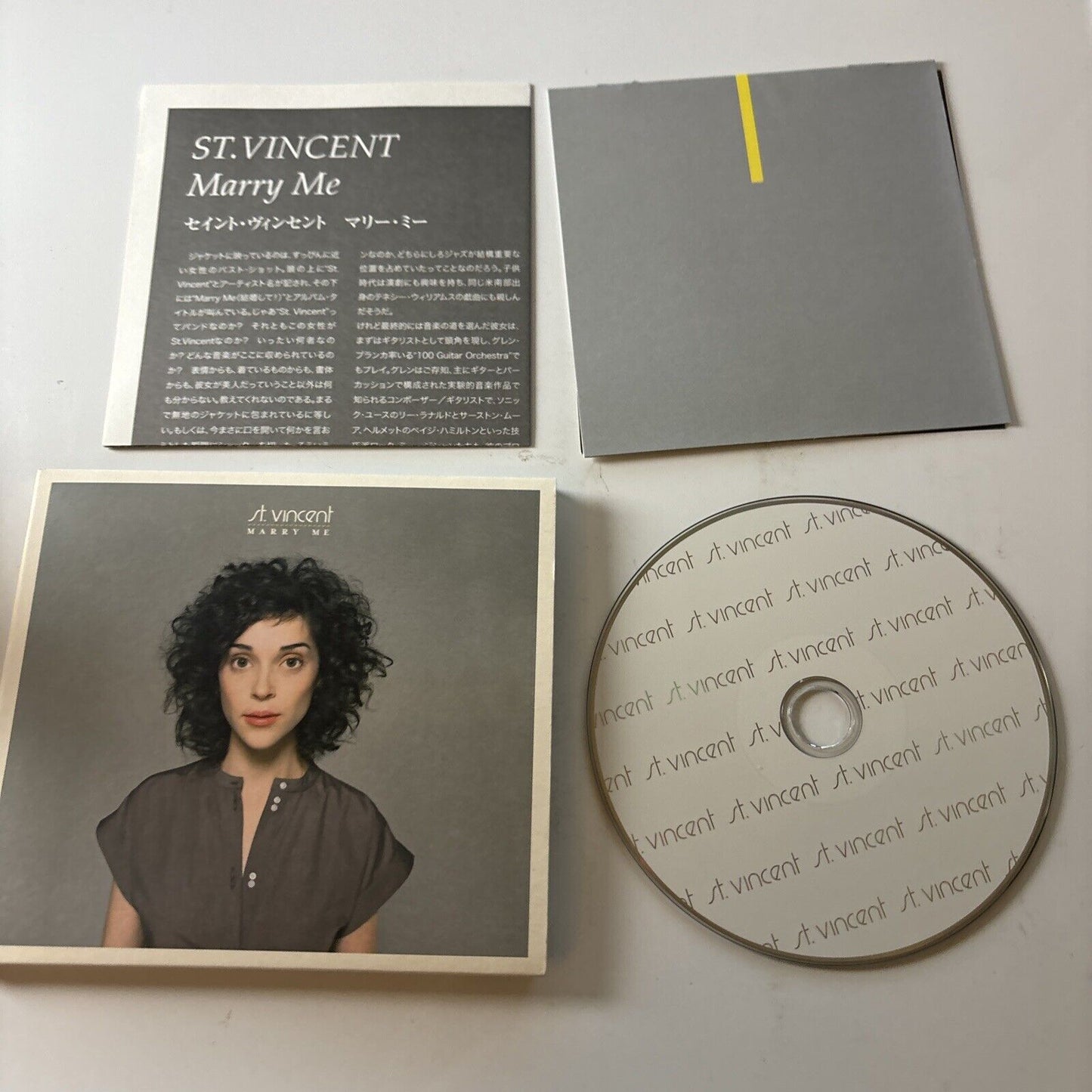 St. Vincent - Marry Me (CD, 2007) Japan Bbqcd-254