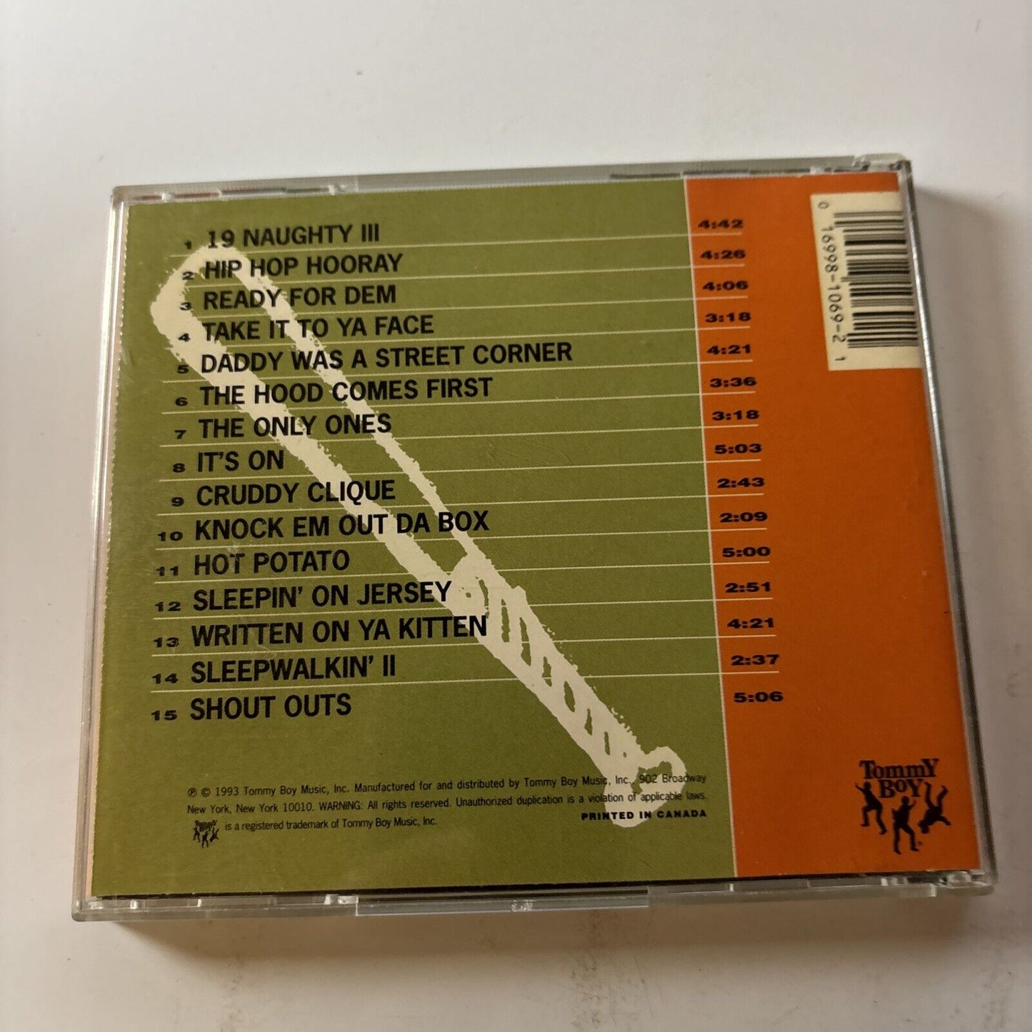 Naughty by Nature - 19 Naughty III (CD, 1993)