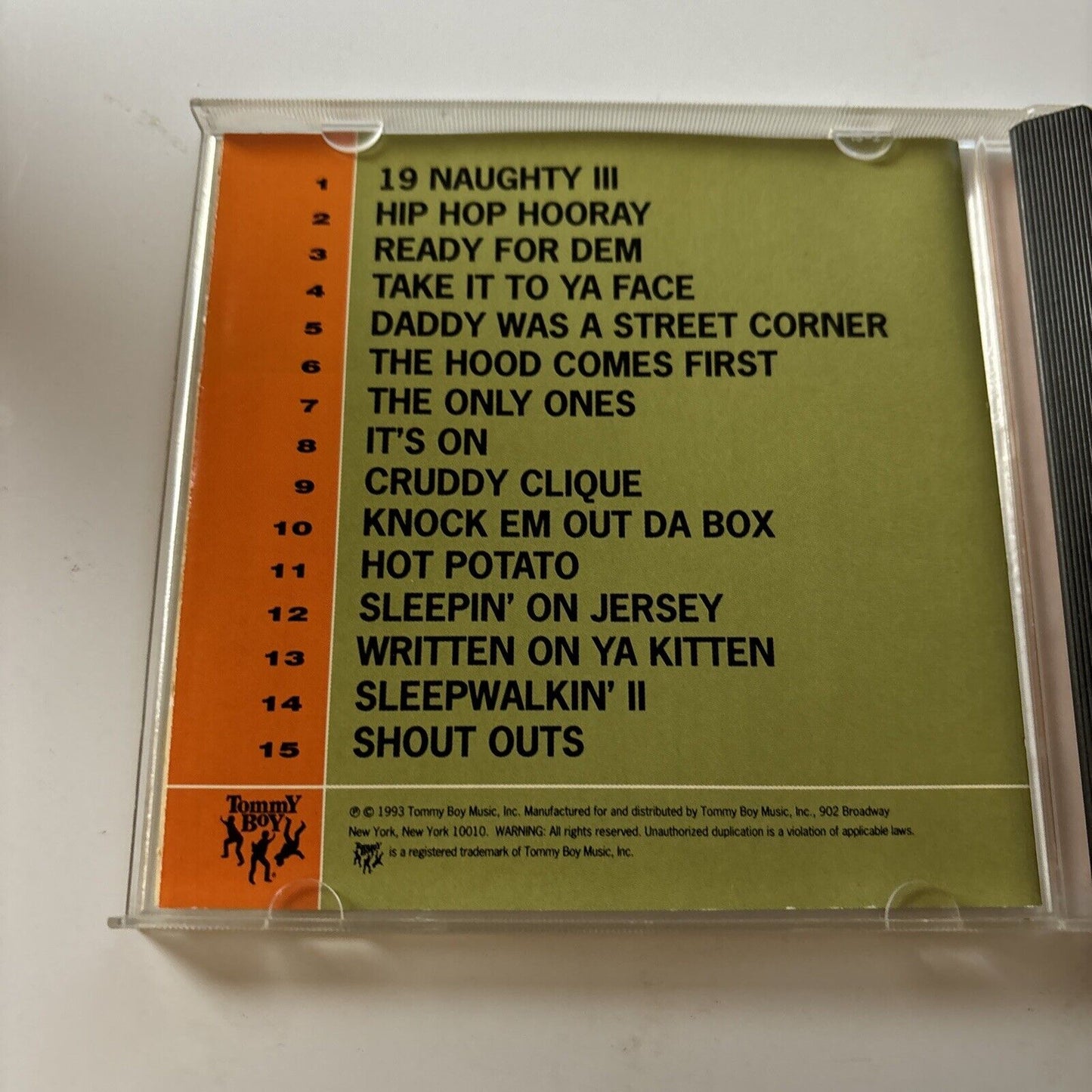 Naughty by Nature - 19 Naughty III (CD, 1993)