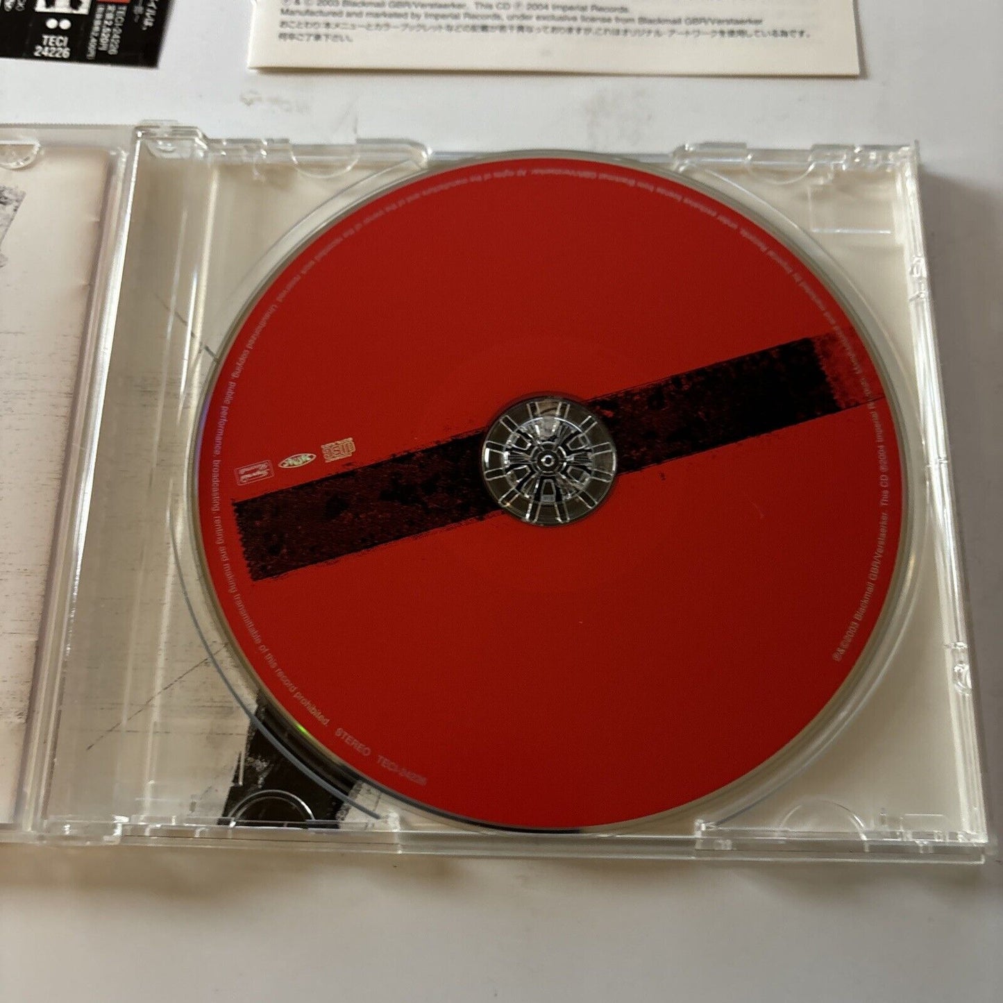 Blackmail - Friend or Foe? (CD, 2004) Japan Obi Teci-24226