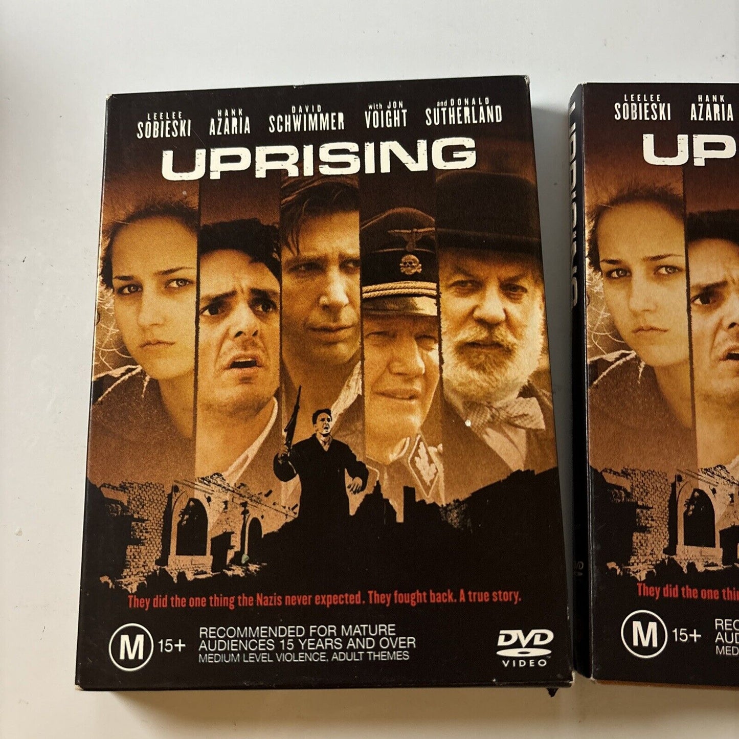 Uprising (DVD, 2001, 2-Disc) Jon Voight, Donald Sutherland Region 4