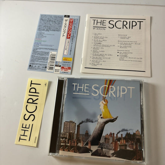 The Script By The Script [Japan Bonus Track] (CD, 2008) Japan Obi Bvcp-25151