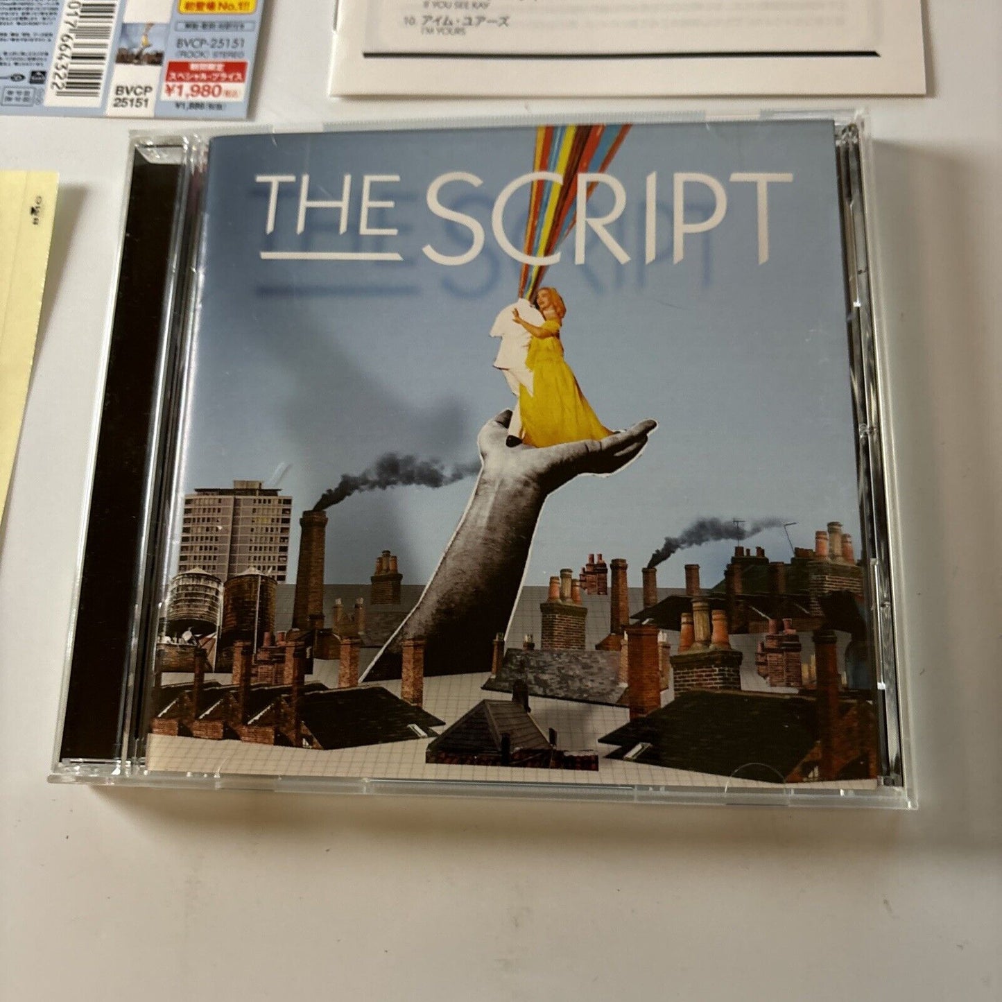 The Script By The Script [Japan Bonus Track] (CD, 2008) Japan Obi Bvcp-25151