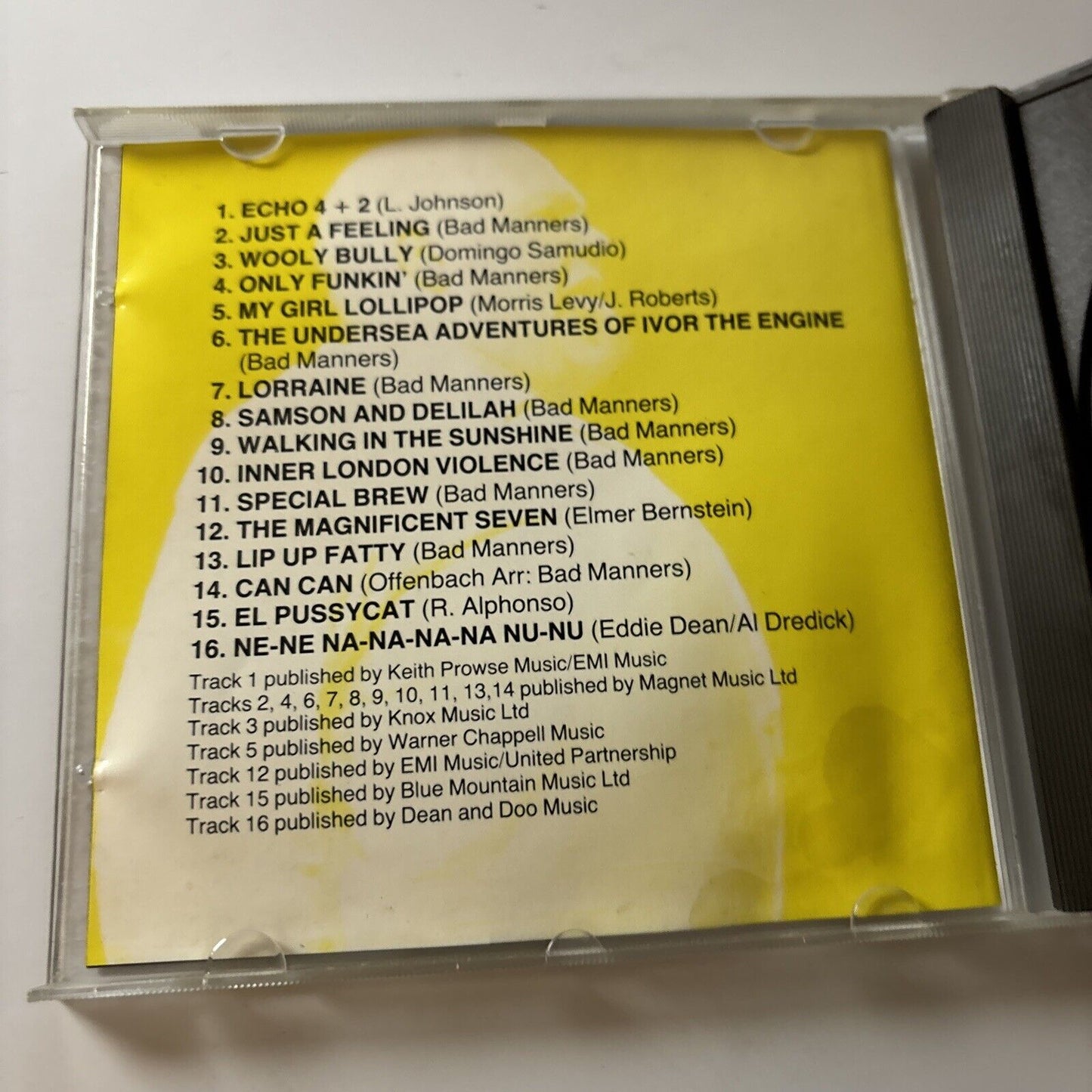 Bad Manners - Greatest Hits Live (CD, 1993) Dojocd111