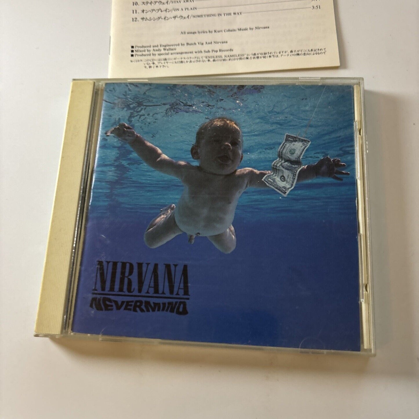 Nirvana - Nevermind (CD, 1991) Japan Mvcg-67