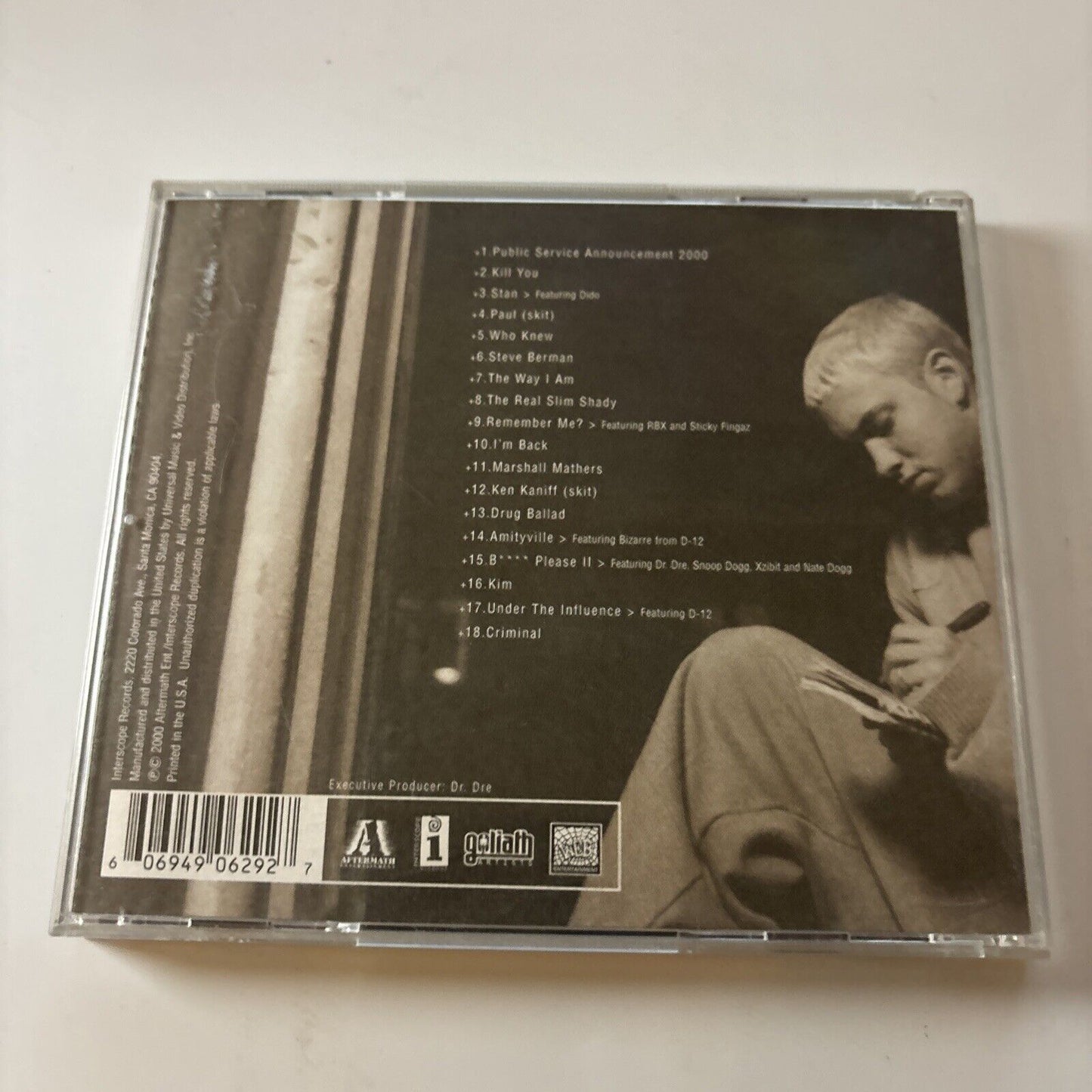 Eminem - Marshall Mathers LP (CD, 2000)