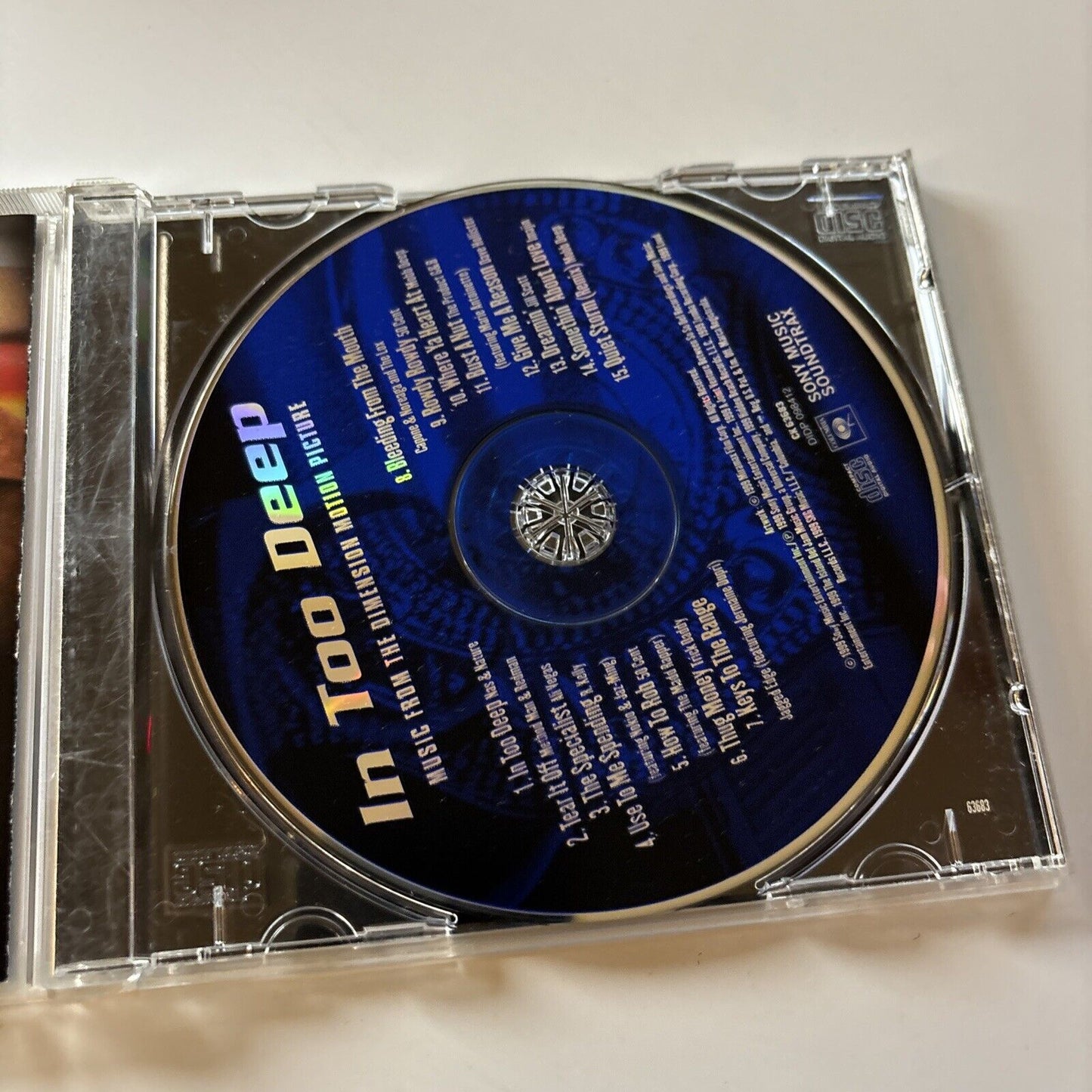 In Too Deep - Original Motion Picture Soundtrack (CD, 1999) Ck-6383