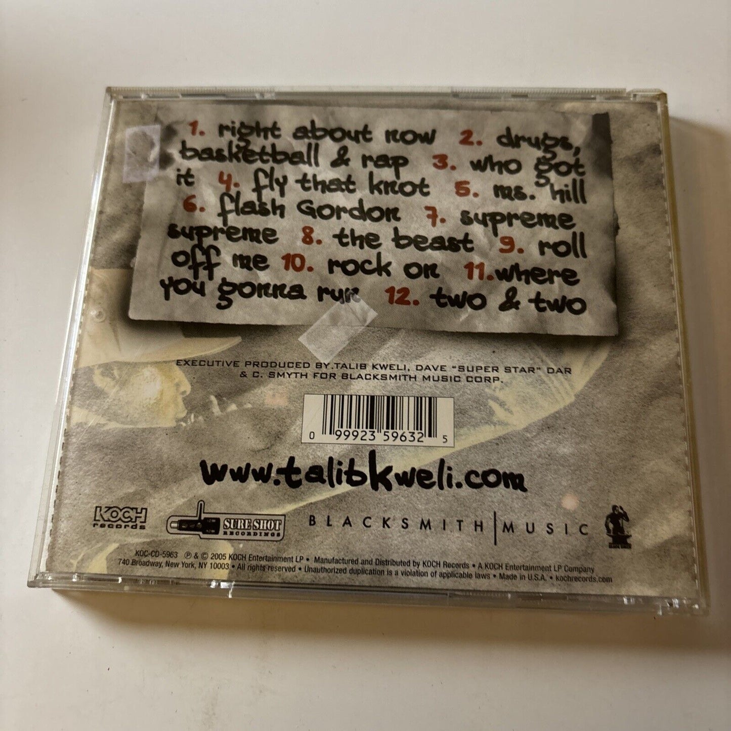 Talib Kweli - Right About Now: The Official Sucka Free Mix CD (CD, 2005)