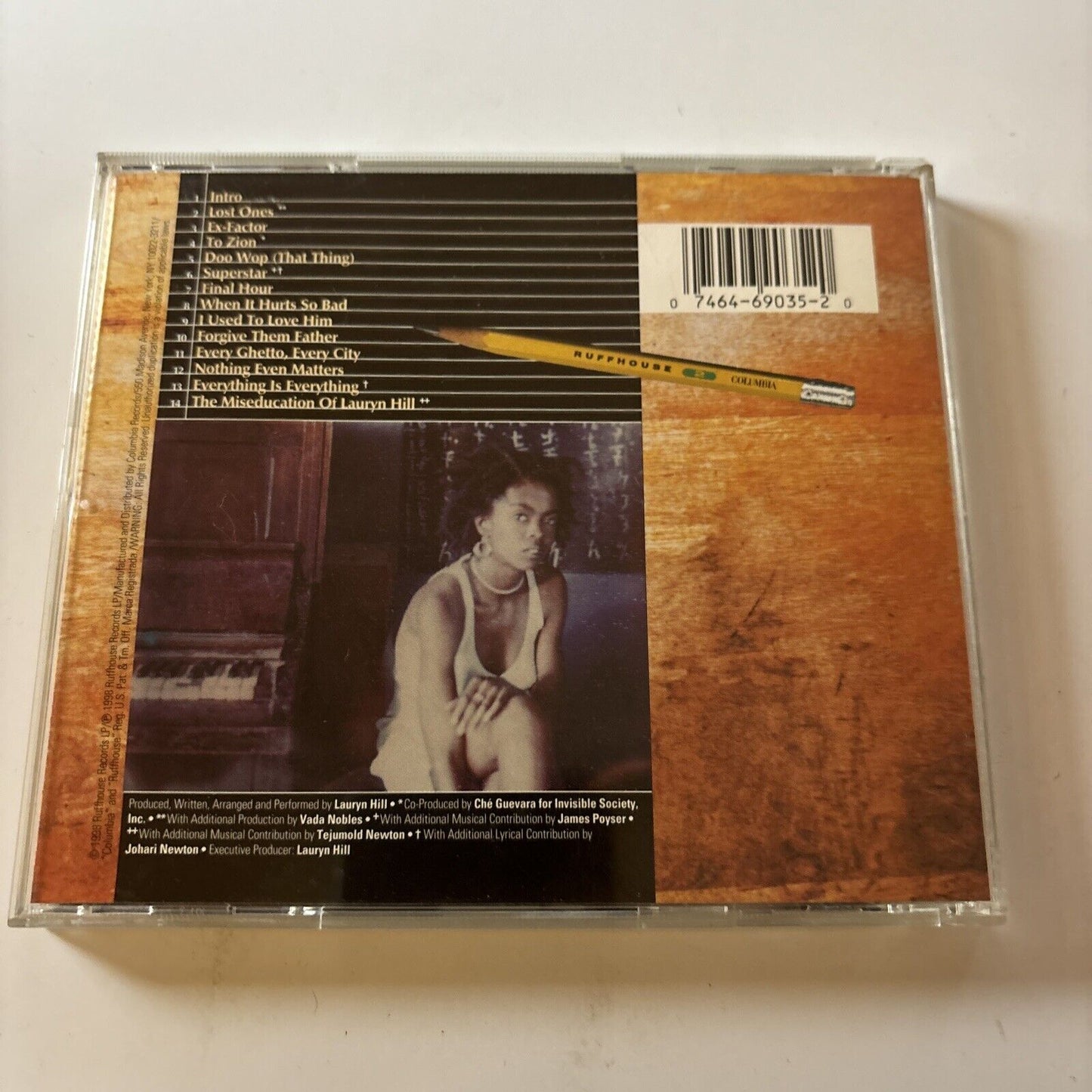 Lauryn Hill - Miseducation of Lauryn Hill (CD, 1998) Ck-69035