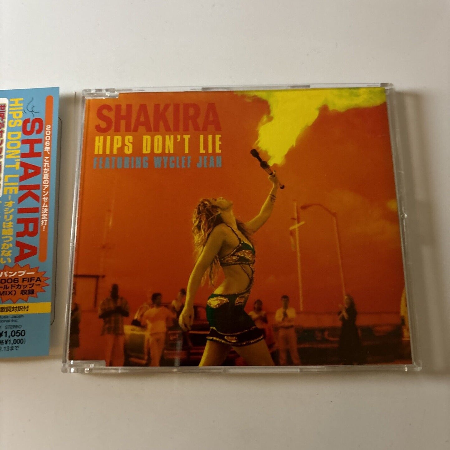 Shakira Featuring Wyclef Jean - Hips Don't Lie (CD, 2006) Japan Obi Eicp-637