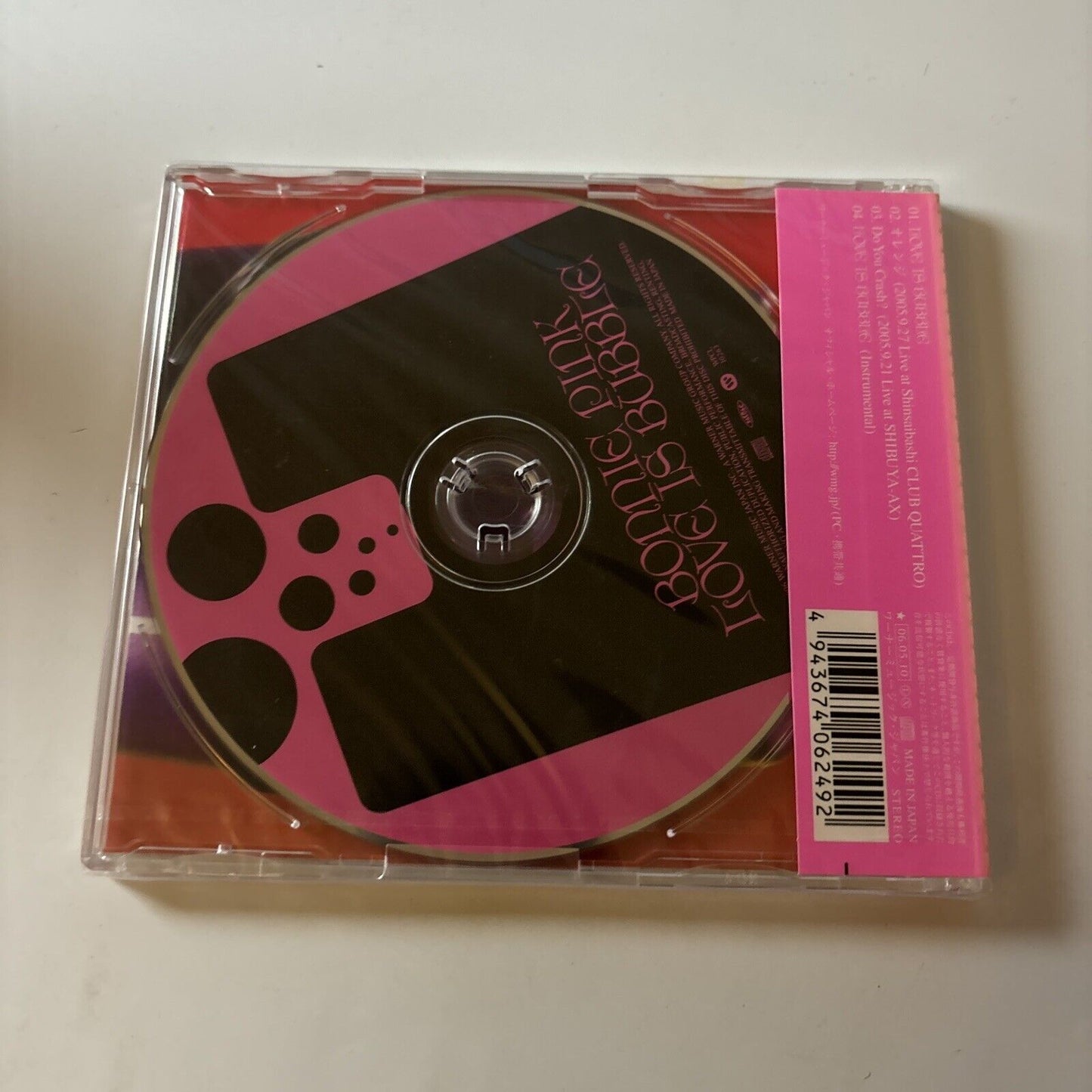 Bonnie Pink - Love Is Bubble (CD, 2006) Japan Obi *New Sealed* WPCL-10263