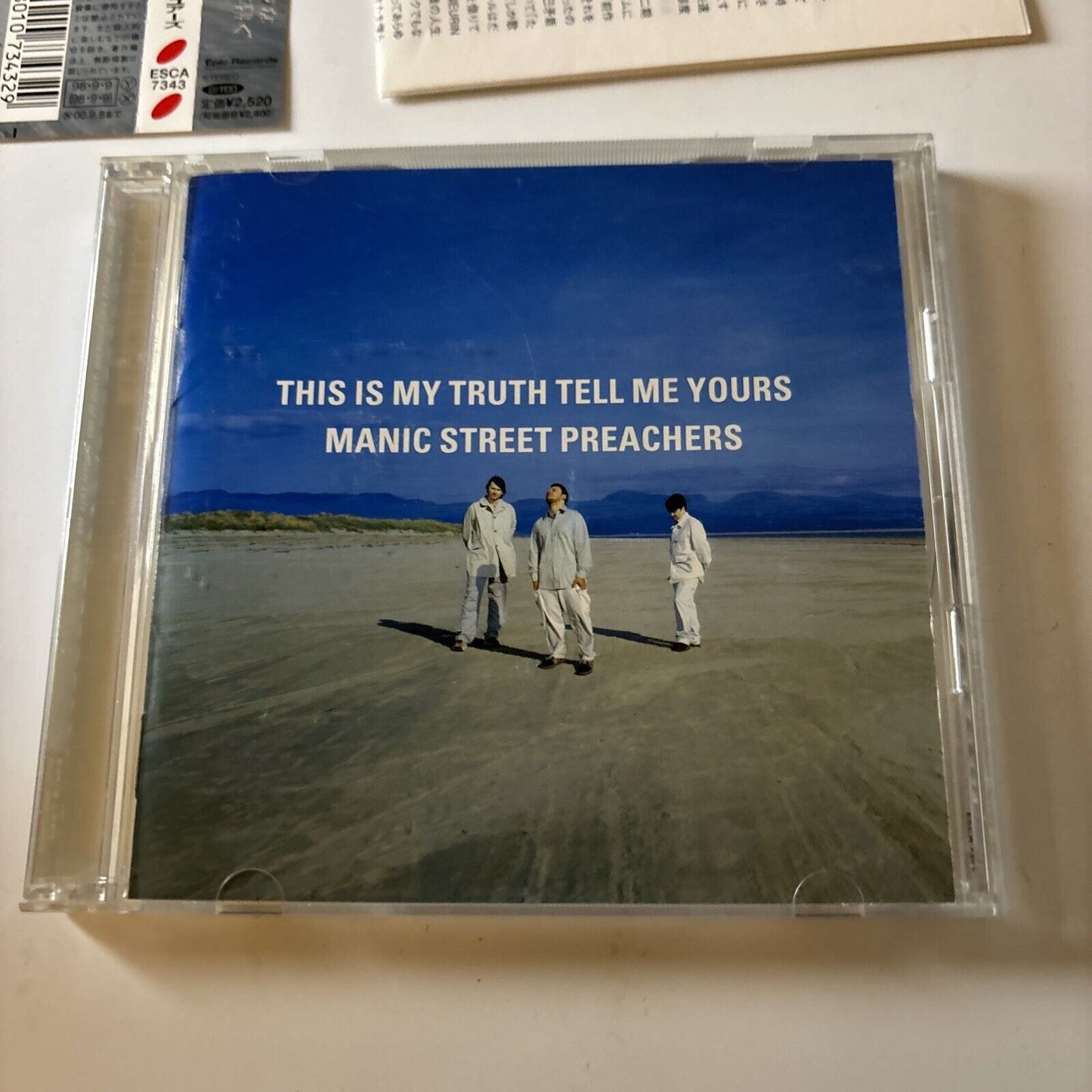 Manic Street Preachers - This Is My Truth Tell Me Yours (CD, 1998) Esca-7343 Obi