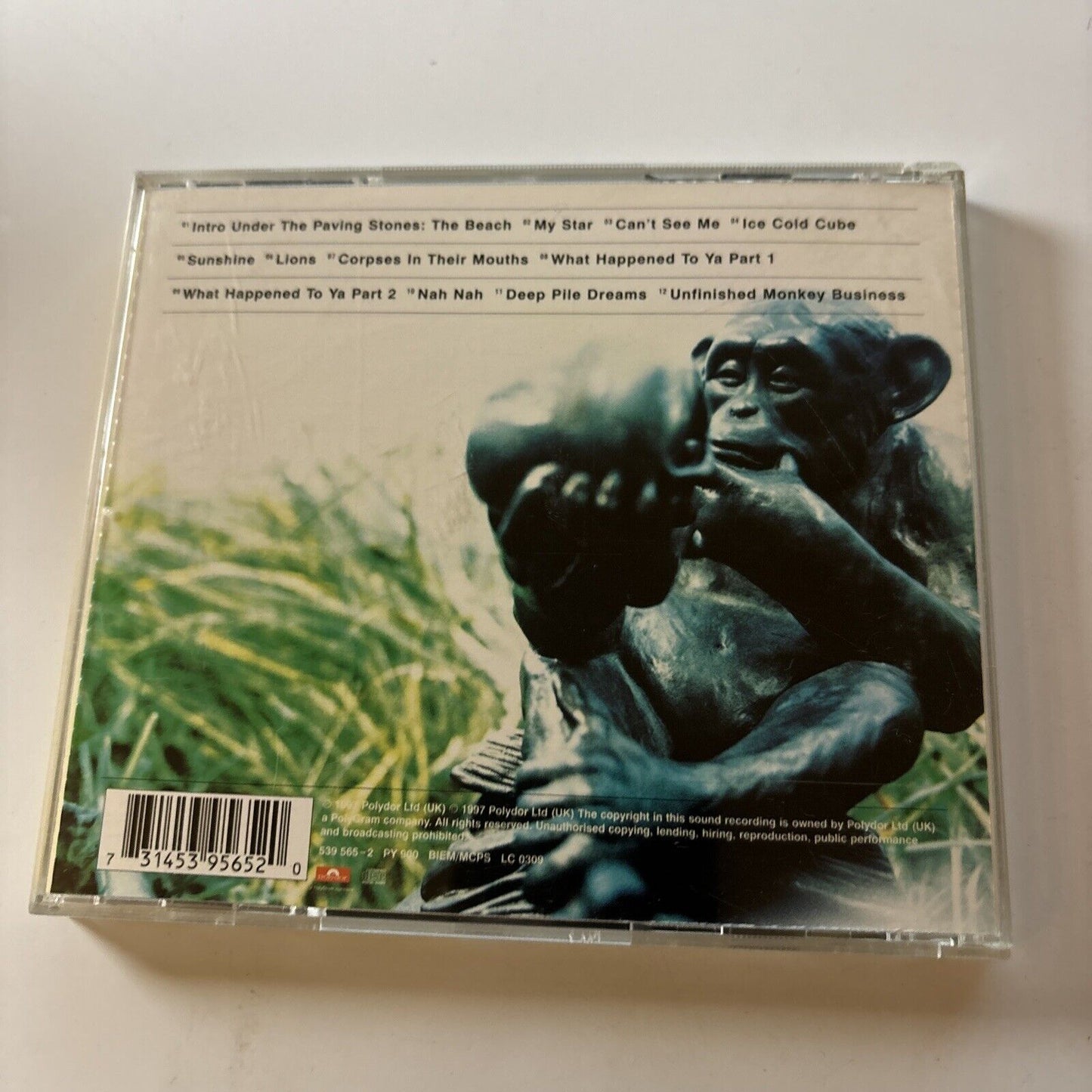 Ian Brown - Unfinished Monkey Business (CD, 1999)