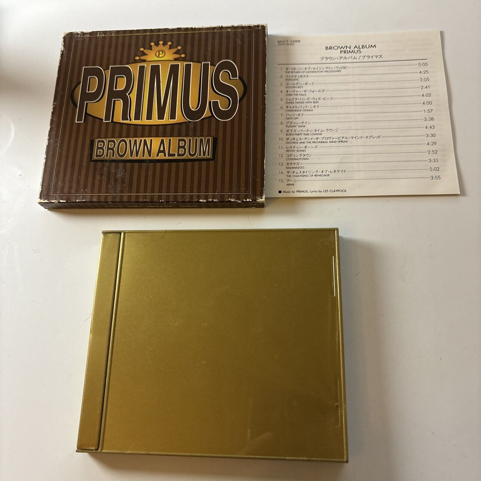 Primus – Brown Album プライマス 1997年 オリジナル盤 Primus / Brown Album 12