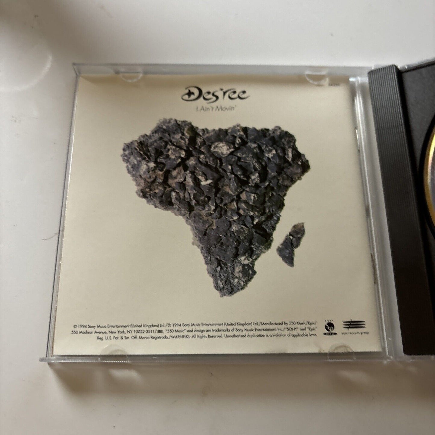 Des'ree - I Ain't Movin' (CD, 1994) Bk-64324